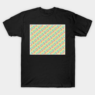 Zigzag Colorful pattern T-Shirt